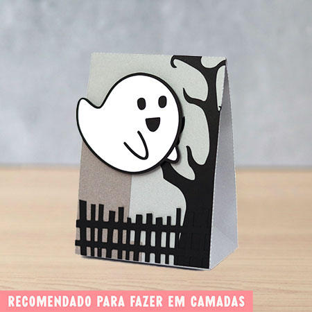 Caixa Sacolinha - Fantasma 02