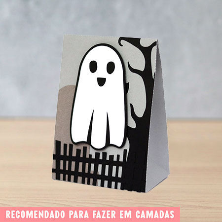 Caixa Sacolinha - Fantasma 03